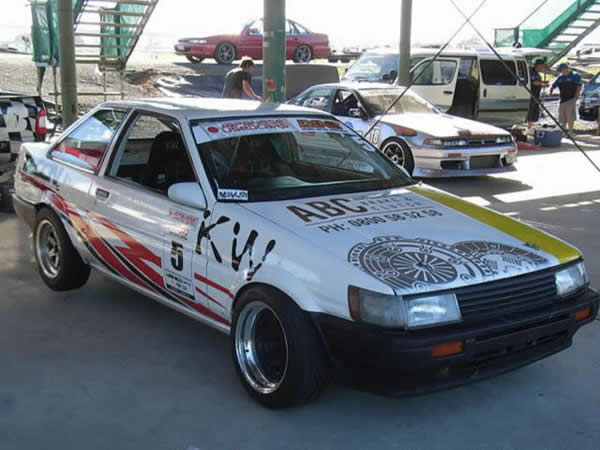 AE86 Corolla Drift car